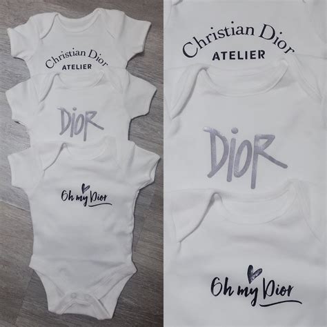 baby dior bodysuit|DIOR Bodysuit for Babies .